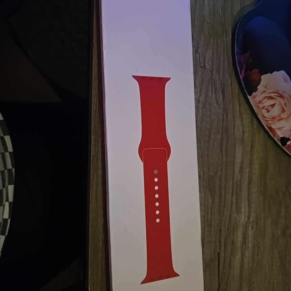 Apple red 40mm watch band